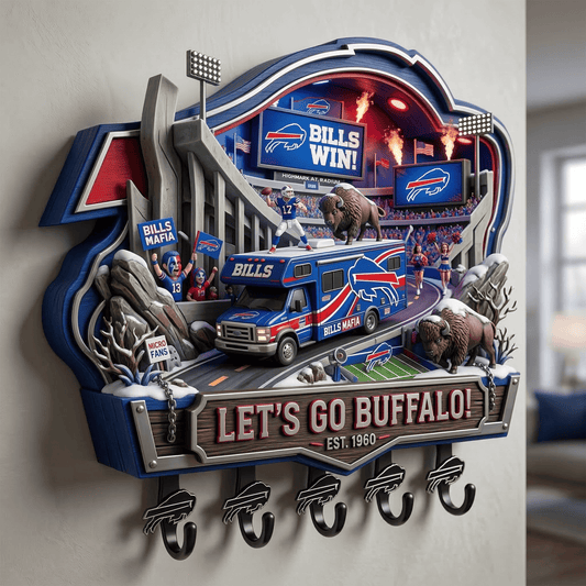 BFBL WALL-MOUNTED KEY HOLDER LNTH