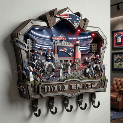 NEP WALL-MOUNTED KEY HOLDER LNTH