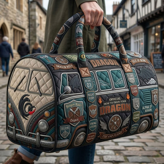 HTTYD Premium Quilted Duffle Bag TNSM