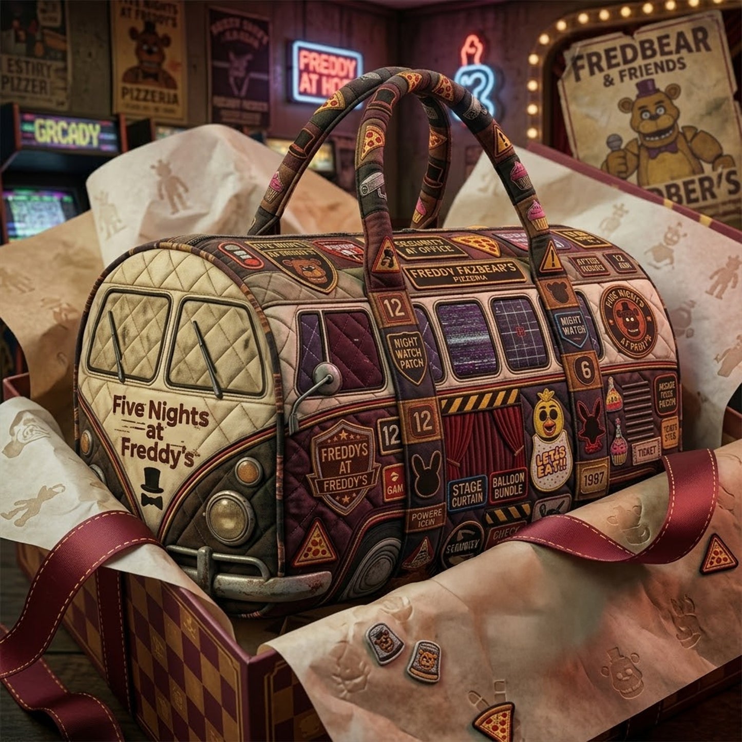 5NAF Premium Quilted Duffle Bag TNSM