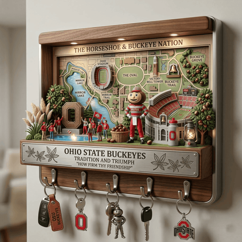 OSB WALL-MOUNTED KEY HOLDER LNTH