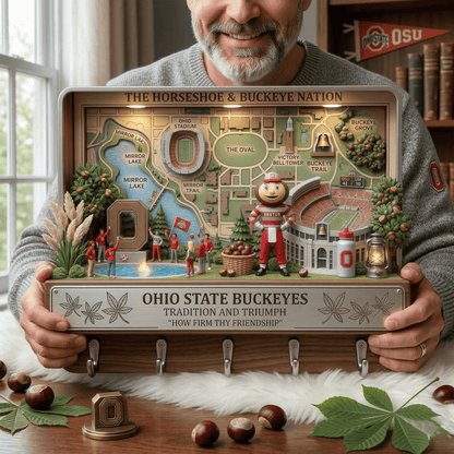 OSB WALL-MOUNTED KEY HOLDER LNTH