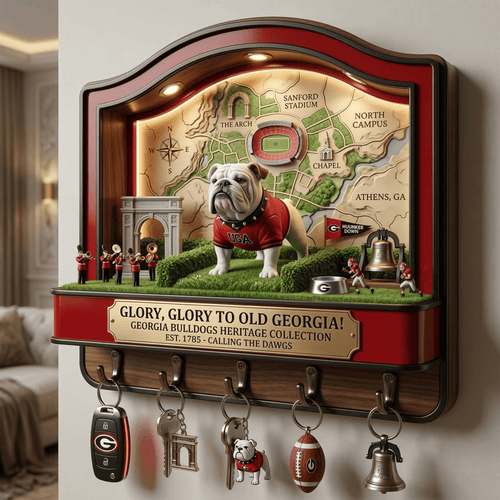 GGBD WALL-MOUNTED KEY HOLDER LNTH