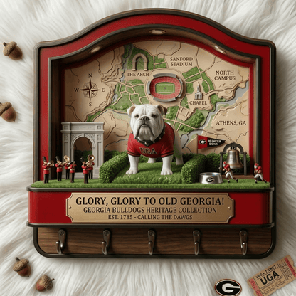 GGBD WALL-MOUNTED KEY HOLDER LNTH