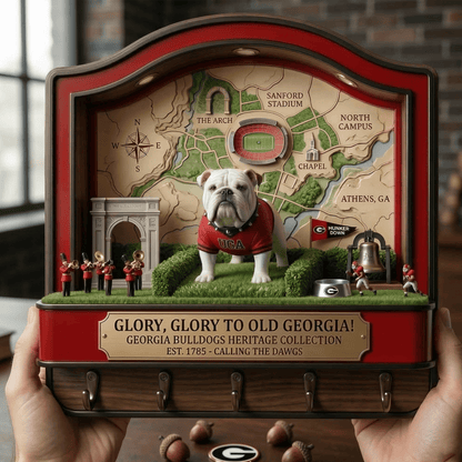 GGBD WALL-MOUNTED KEY HOLDER LNTH