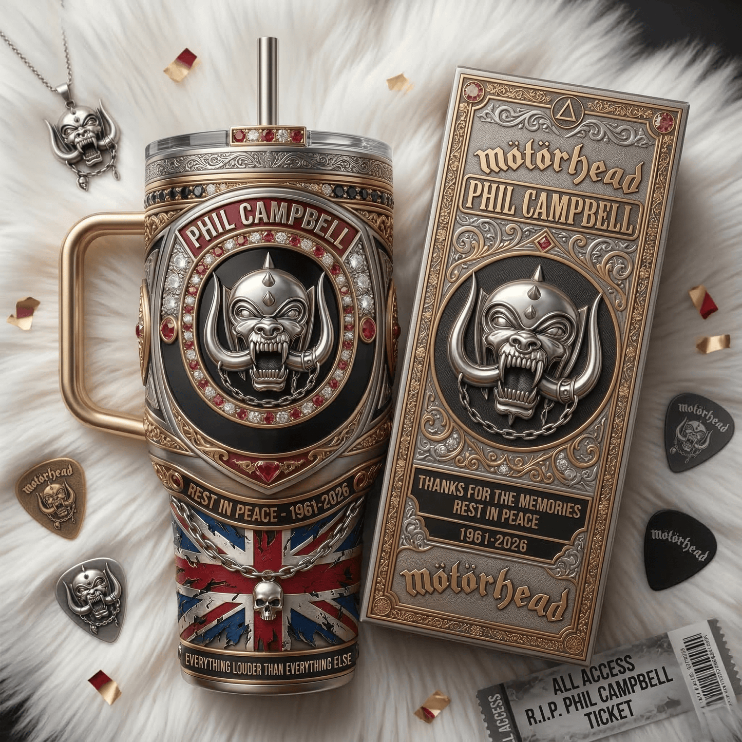 MTH 40oz Tumbler With Handle DAT