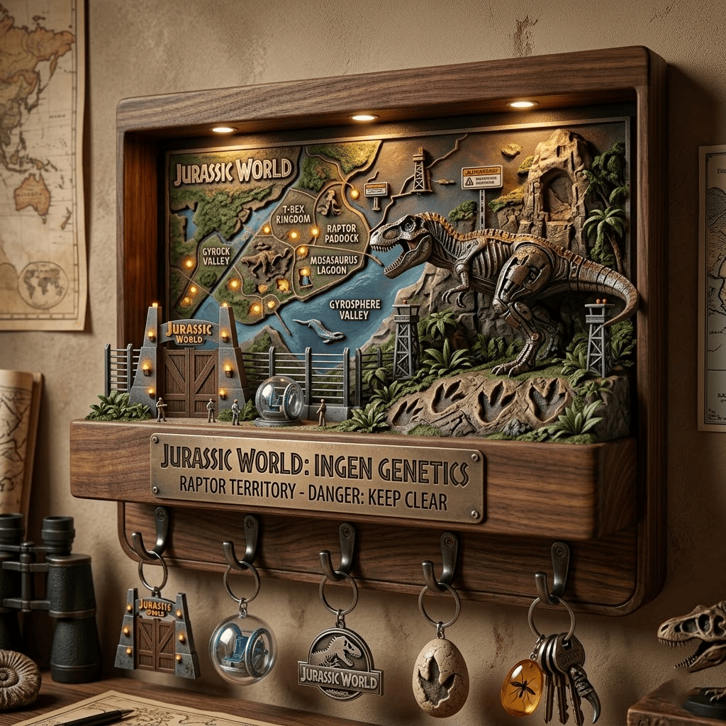 JRSW WALL-MOUNTED KEY HOLDER PDL