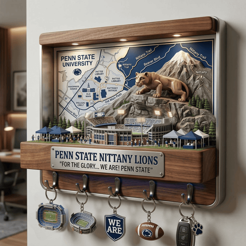 PSNL WALL-MOUNTED KEY HOLDER LNTH