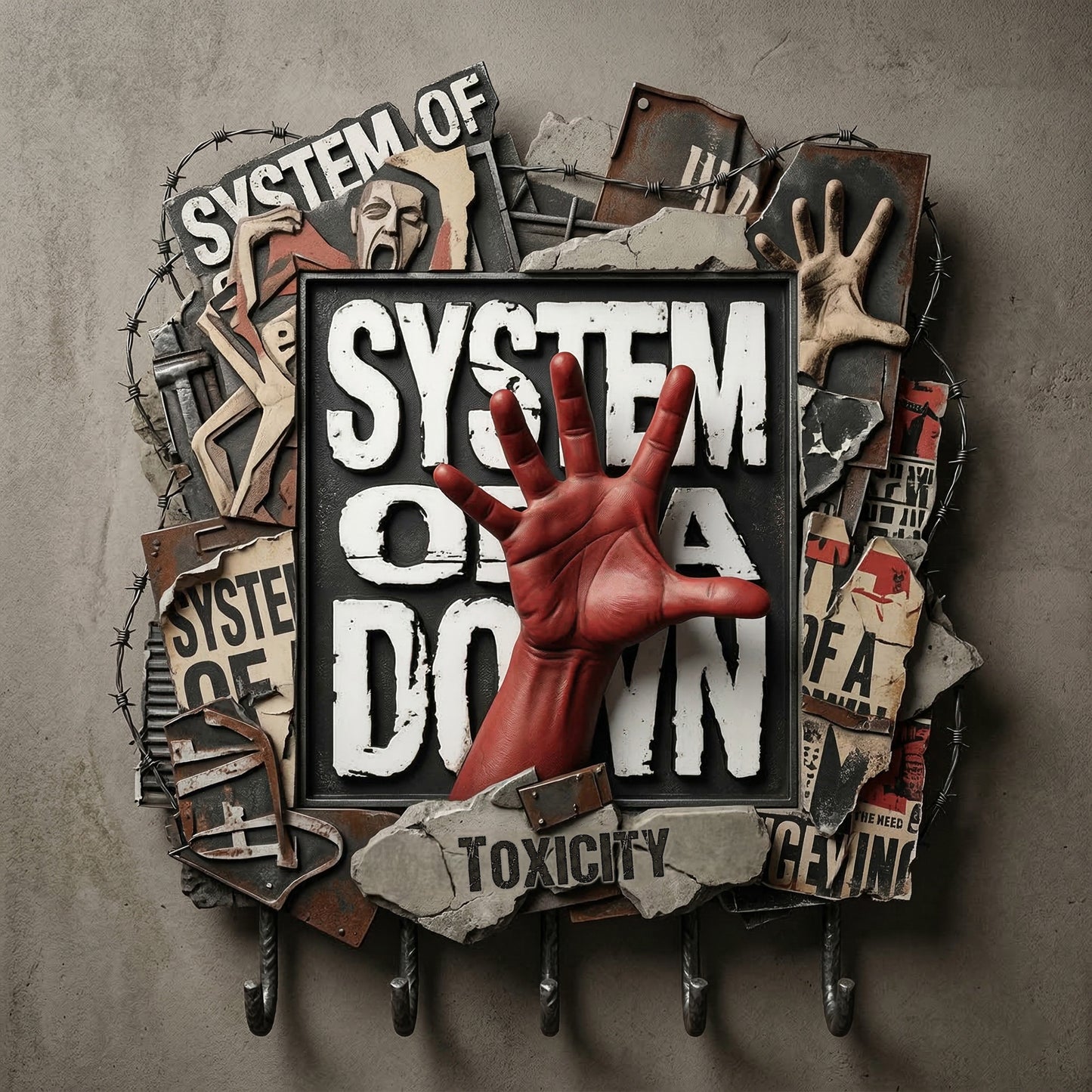 STD WALL-MOUNTED KEY HOLDER DAT