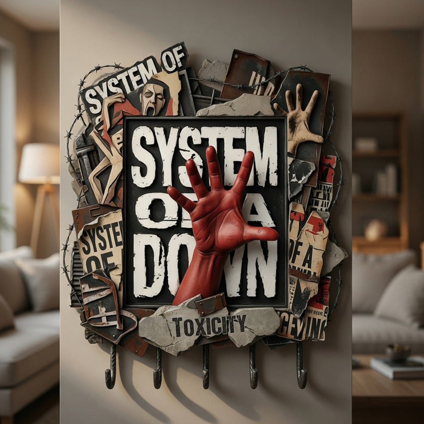 STD WALL-MOUNTED KEY HOLDER DAT