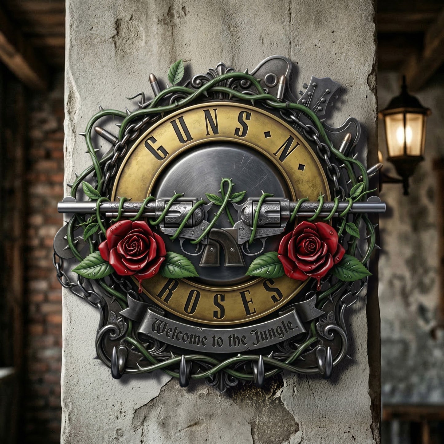 GNR WALL-MOUNTED KEY HOLDER DAT