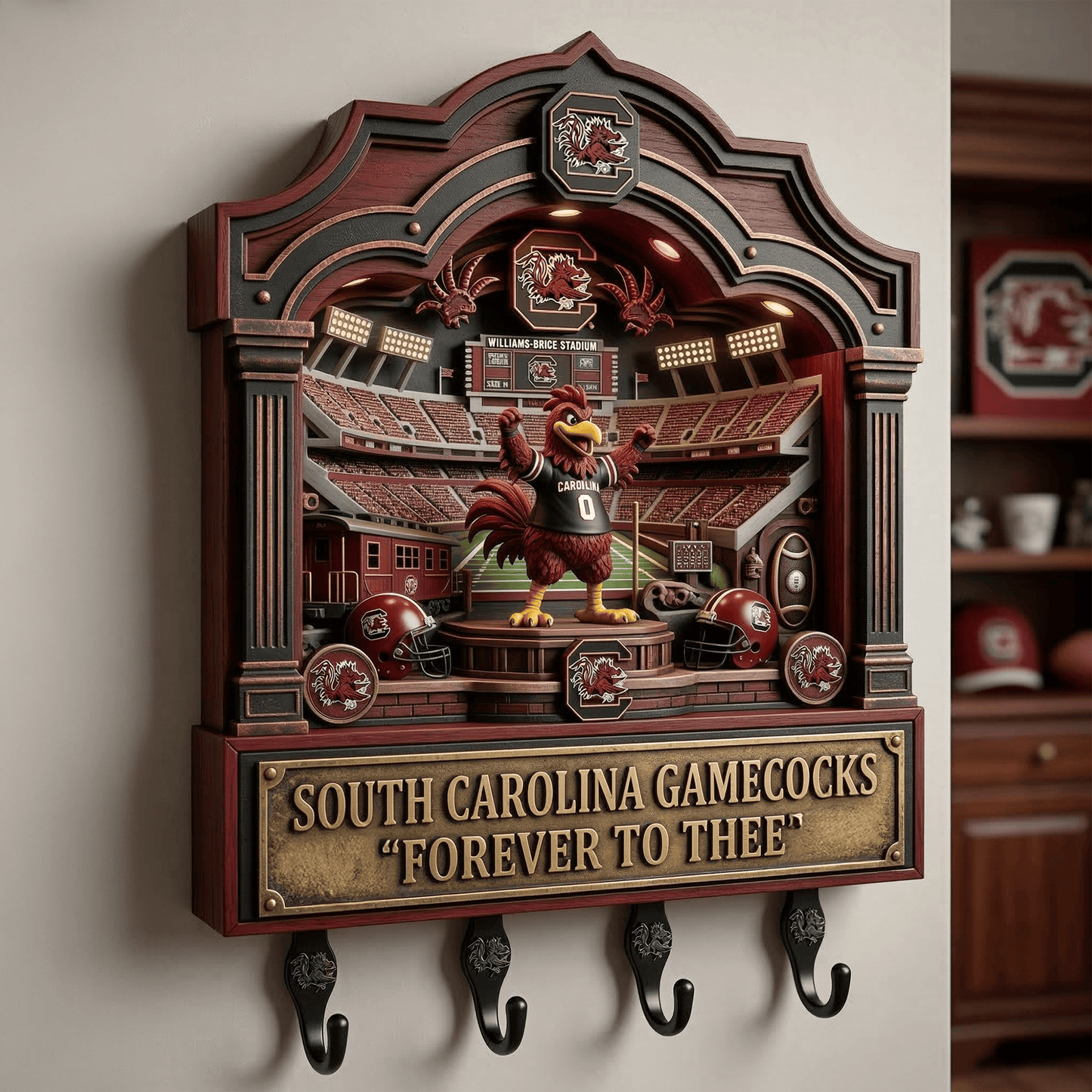 SCG WALL-MOUNTED KEY HOLDER LNTH