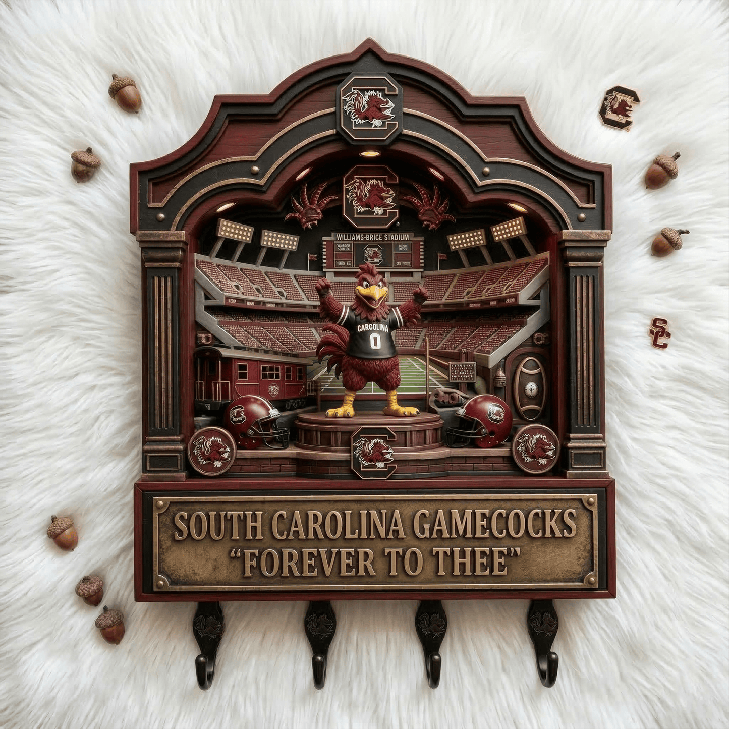 SCG WALL-MOUNTED KEY HOLDER LNTH