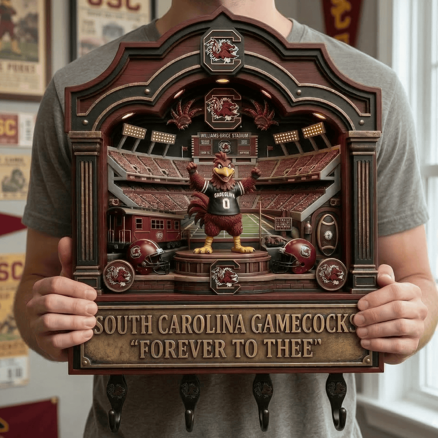 SCG WALL-MOUNTED KEY HOLDER LNTH