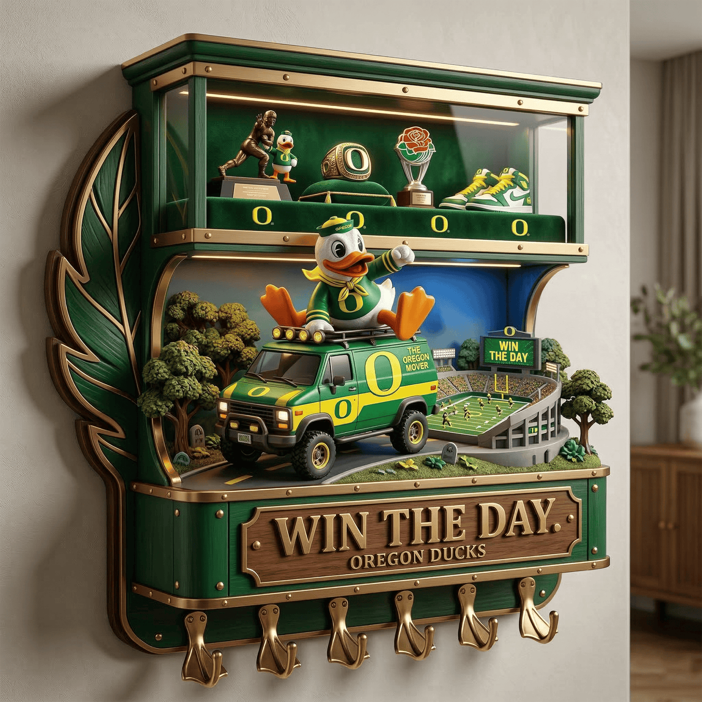 ORD WALL-MOUNTED KEY HOLDER LNTH