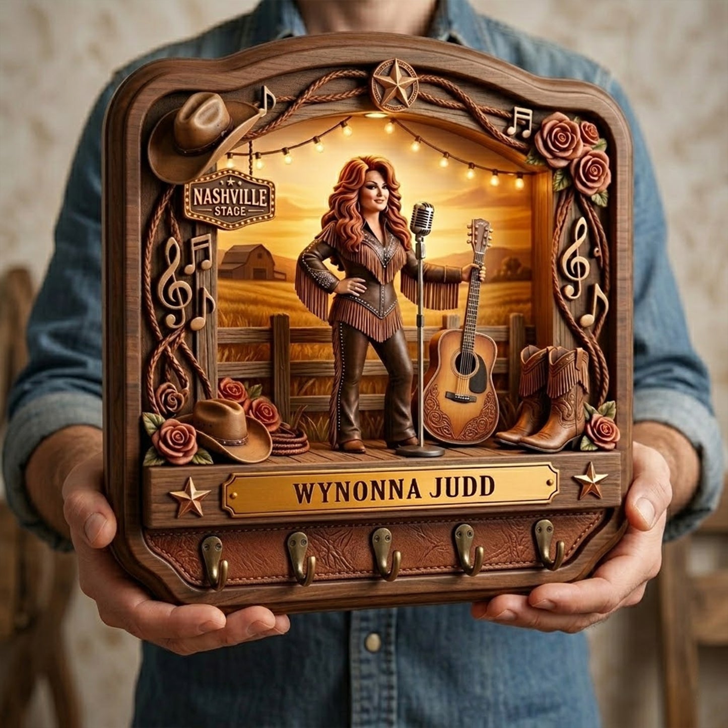WNJD WALL-MOUNTED KEY HOLDER TNSM