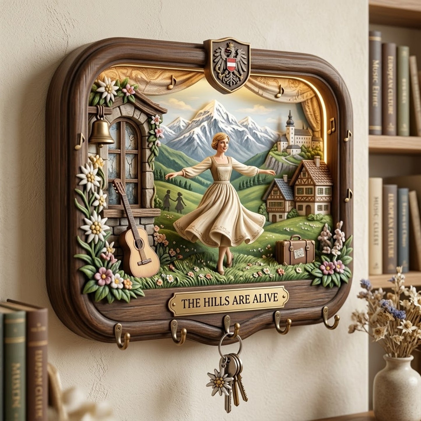 TSOM Premium Wall-mounted Key Holder TNSM