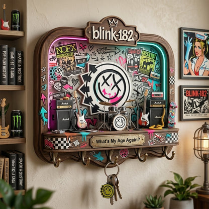 BLK WALL-MOUNTED KEY HOLDER TNSM