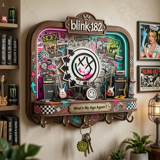 BLK WALL-MOUNTED KEY HOLDER TNSM