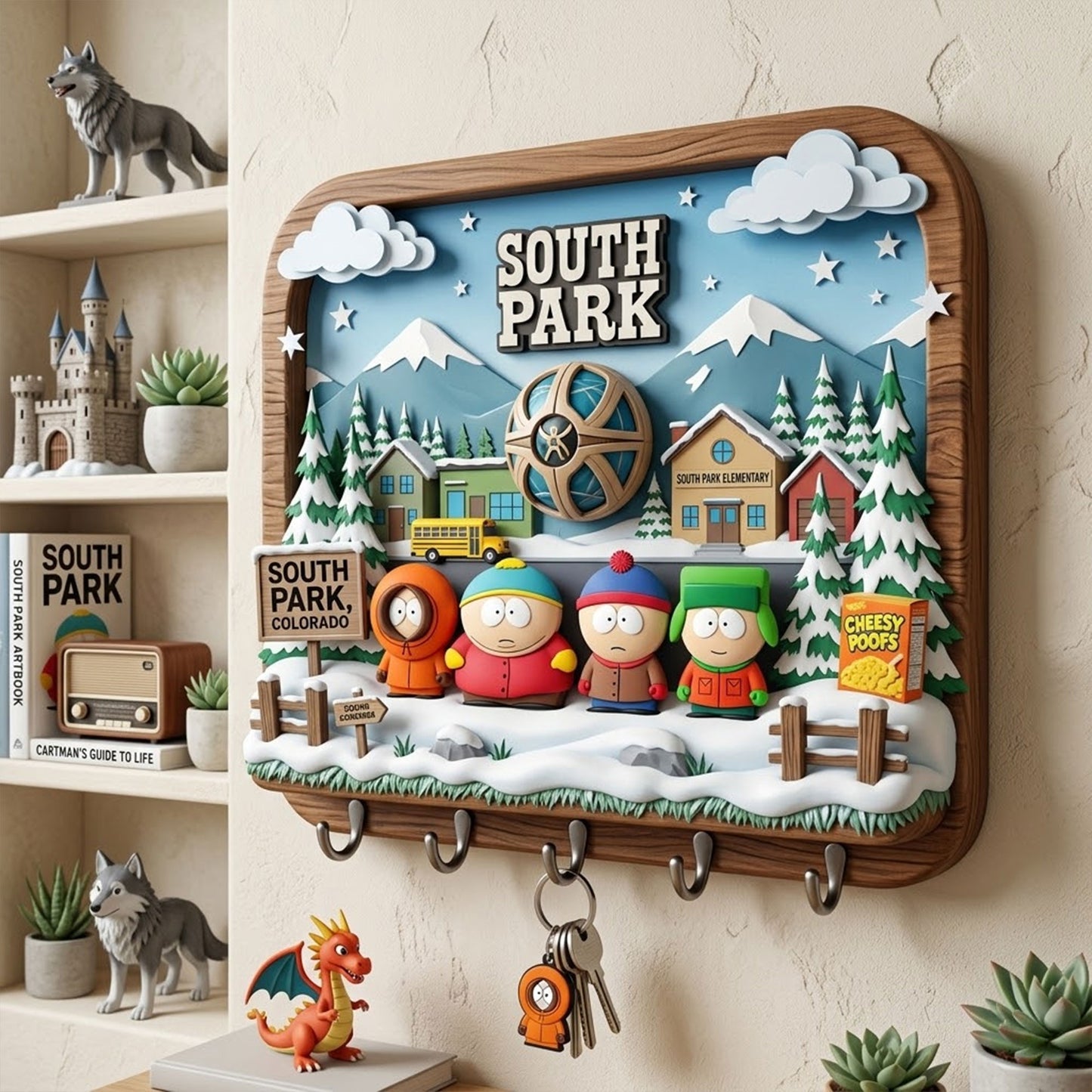 STP Premium Wall-mounted Key Holder TNSM