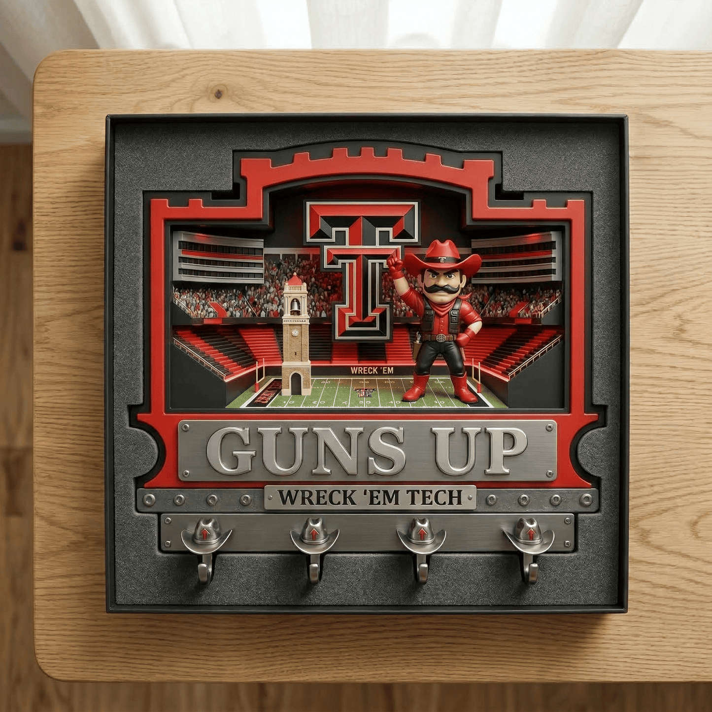 TTRR WALL-MOUNTED KEY HOLDER LNTH