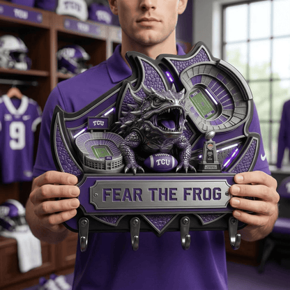 TCU WALL-MOUNTED KEY HOLDER LNTH