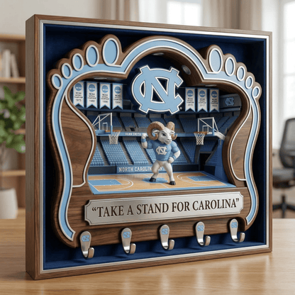 UNC WALL-MOUNTED KEY HOLDER LNTH