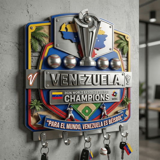 VENE WALL-MOUNTED KEY HOLDER LNTH