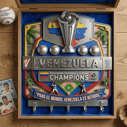 VENE WALL-MOUNTED KEY HOLDER LNTH