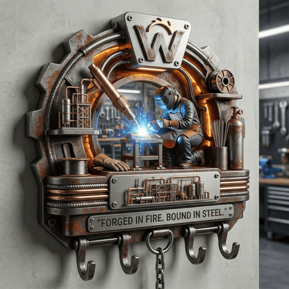 WLDR WALL-MOUNTED KEY HOLDER LNTH
