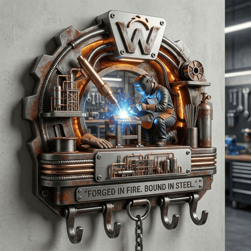 WLDR WALL-MOUNTED KEY HOLDER LNTH