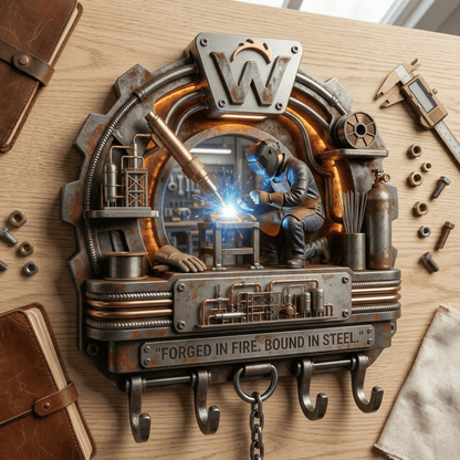WLDR WALL-MOUNTED KEY HOLDER LNTH