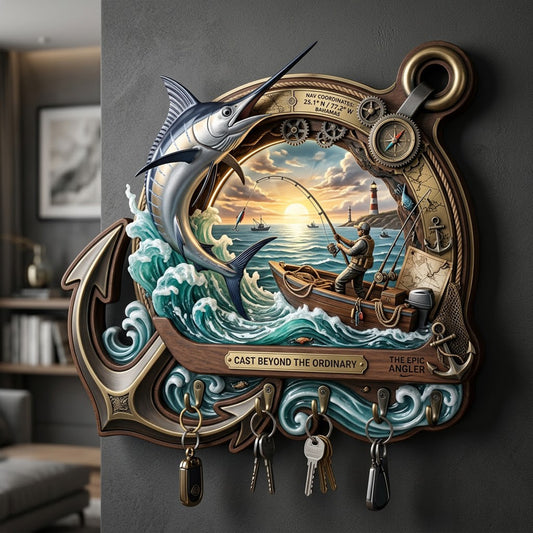 FISH WALL-MOUNTED KEY HOLDER HTTT
