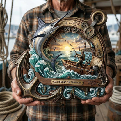 FISH WALL-MOUNTED KEY HOLDER HTTT