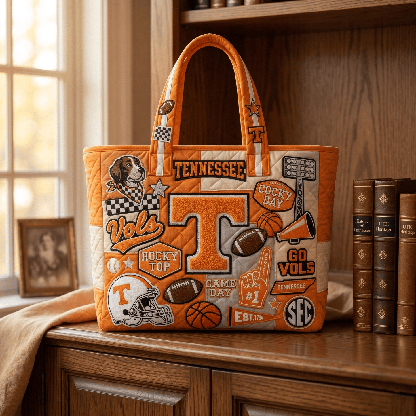 TVF QUILTED TOTE BAG HTTT