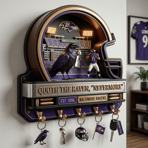 BTR WALL-MOUNTED KEY HOLDER LNTH
