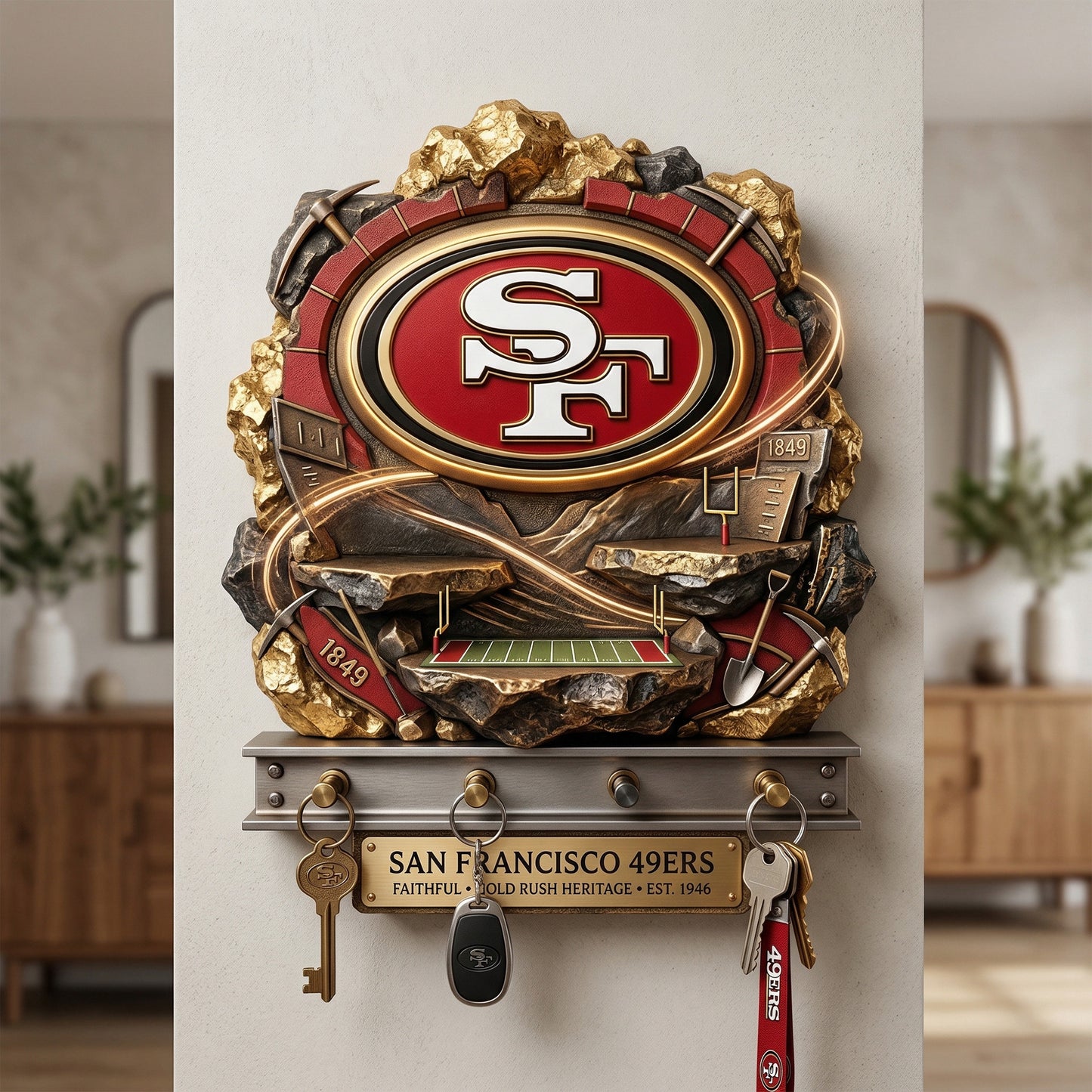 SF49 WALL-MOUNTED KEY HOLDER DAT