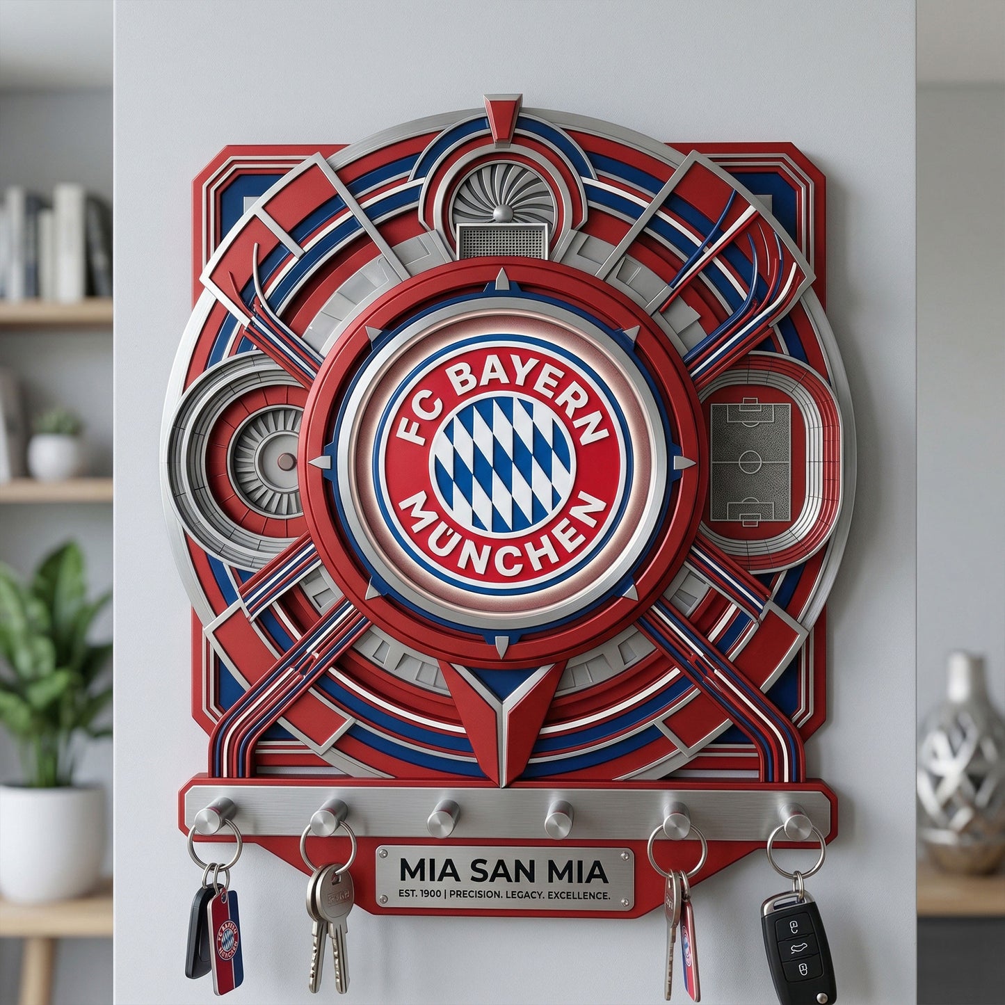 BAY WALL-MOUNTED KEY HOLDER DAT