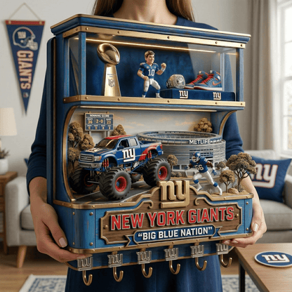 NYG WALL-MOUNTED KEY HOLDER LNTH
