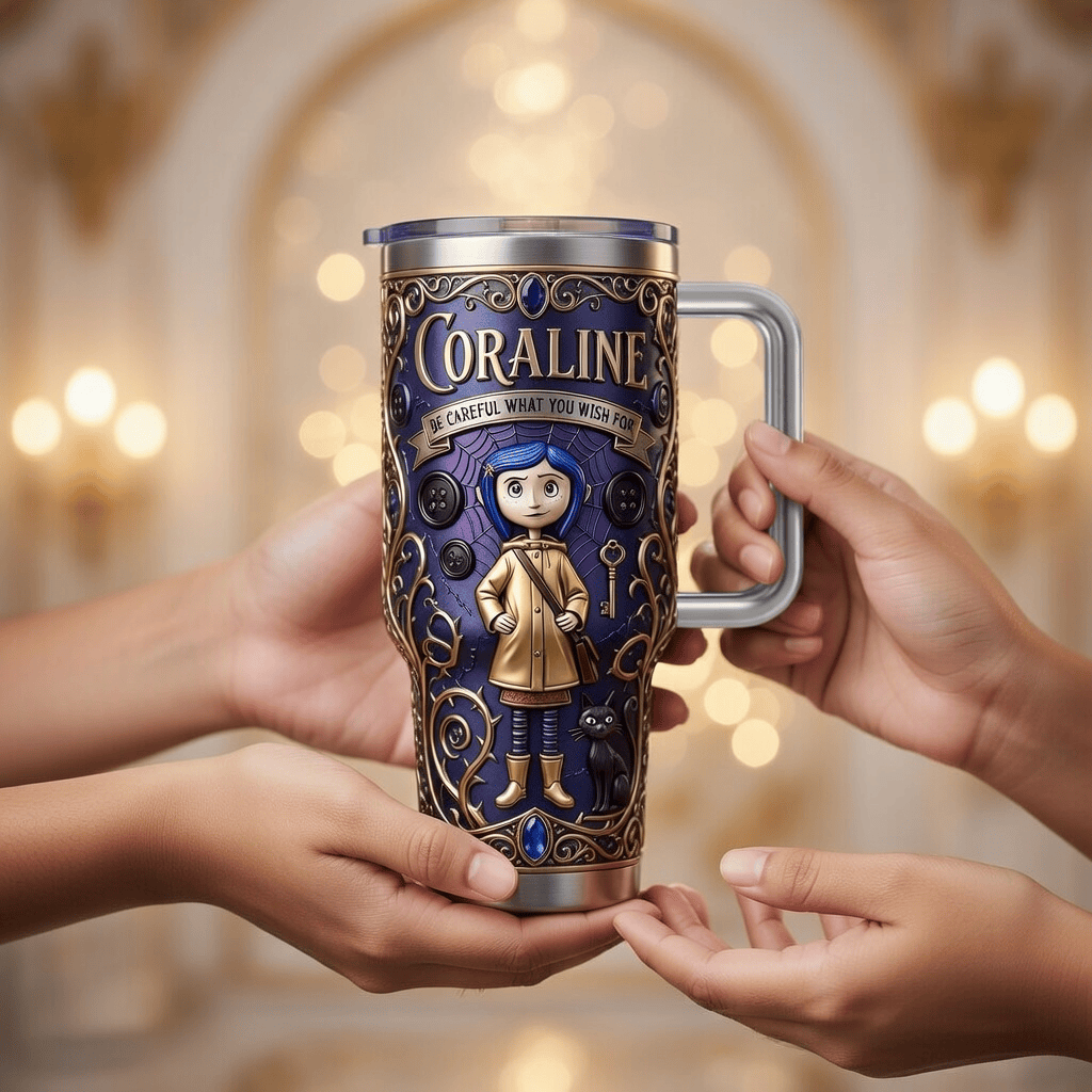 CRLN 40oz Tumbler With Handle PDL