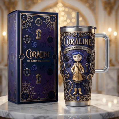 CRLN 40oz Tumbler With Handle PDL