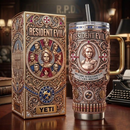 Premium RSDE 40oz Tumbler With Handle TNSM