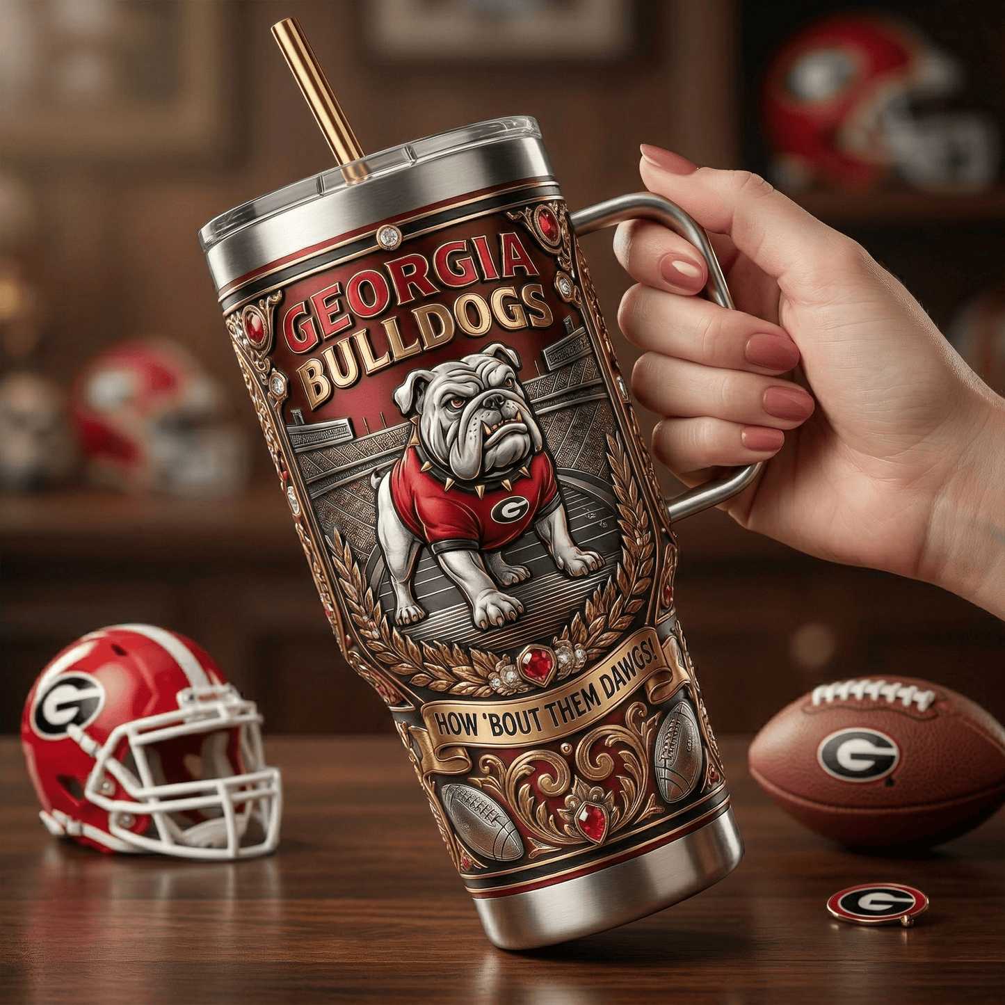 GGBD 40oz Tumbler With Handle LNTH