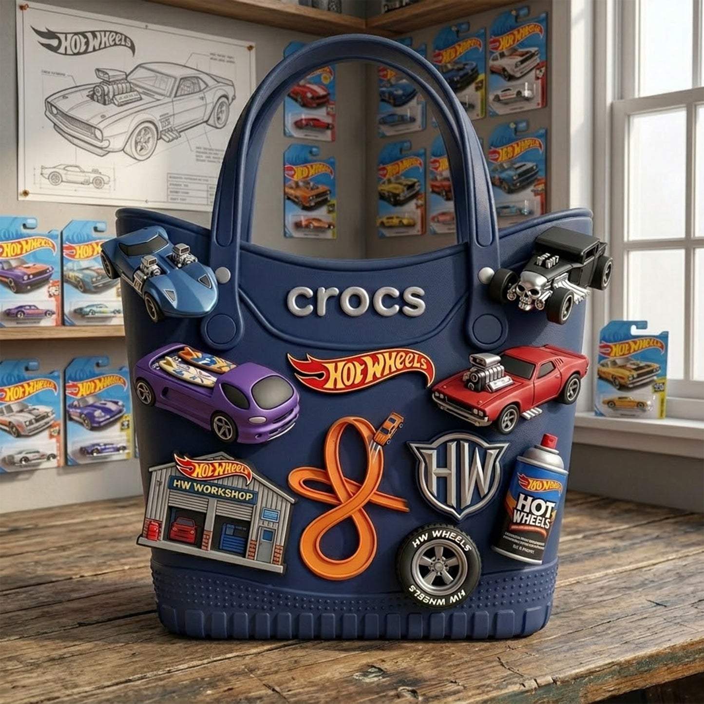 Premium HTW Rubber Tote Bag TNSM