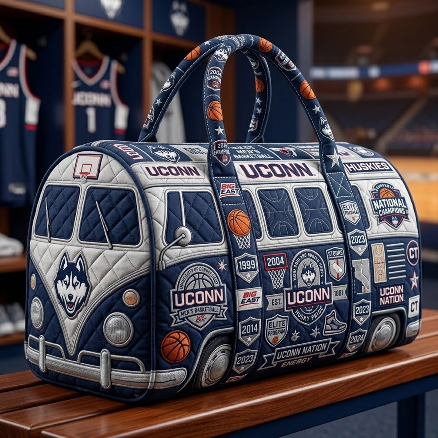 UCHB Premium Quilted Duffle Bag TNSM