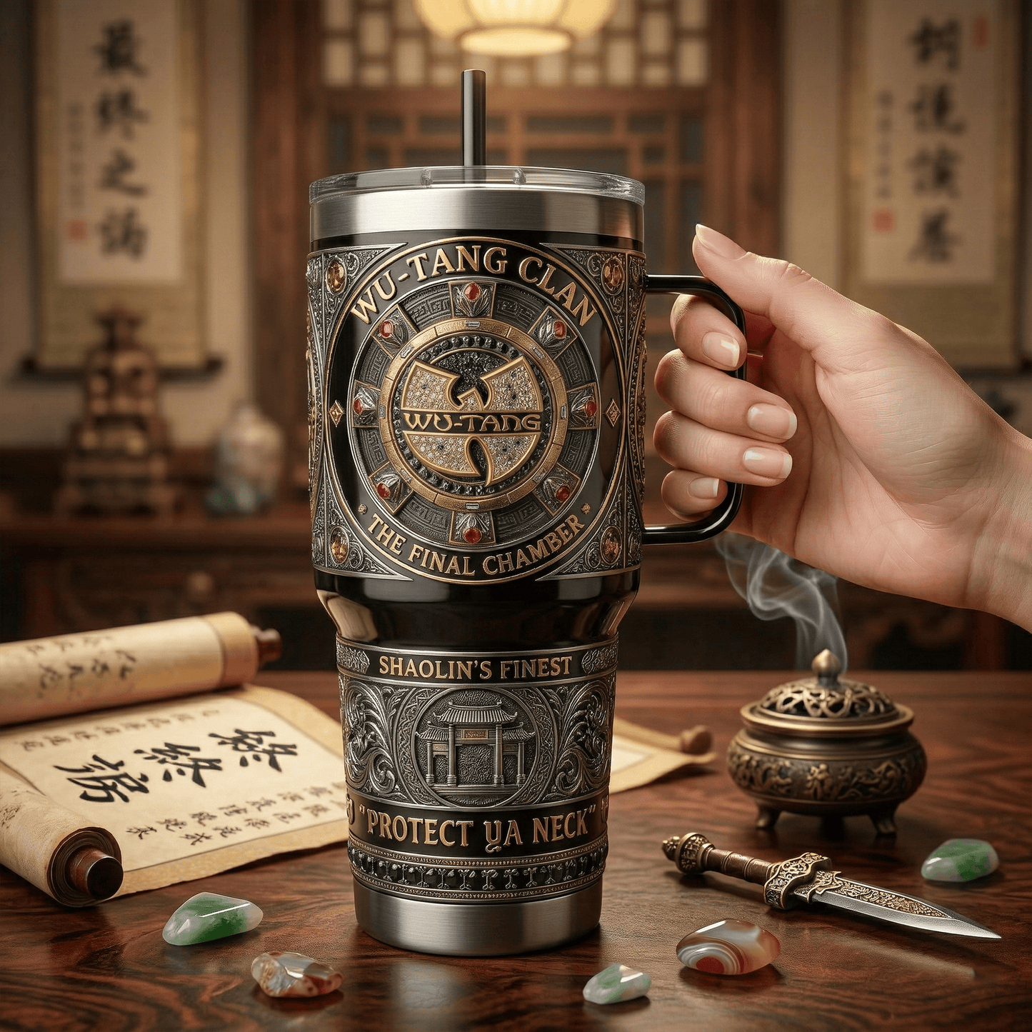 WTC 40oz Tumbler With Handle LNTH
