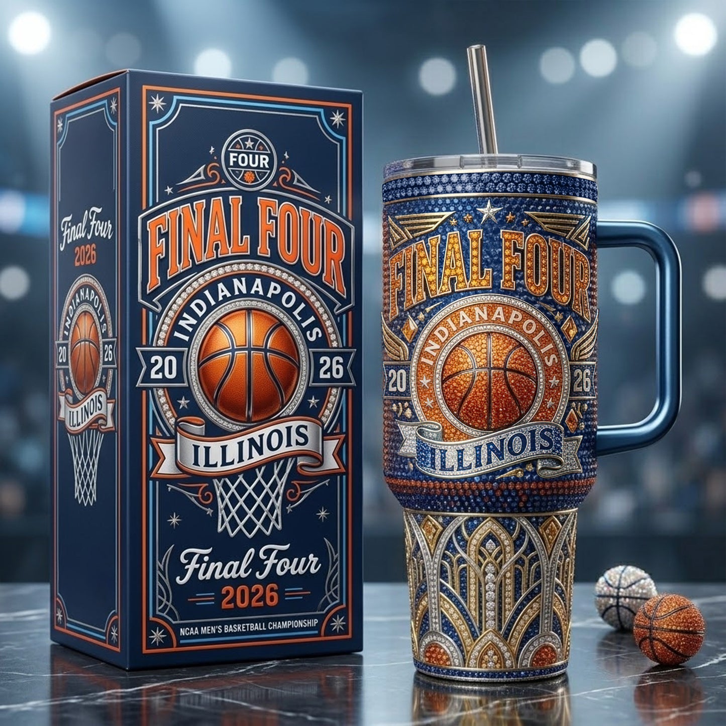 IFI 40oz Tumbler With Handle TNSM