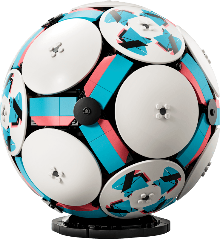 Soccer Ball Figure Building Blocks