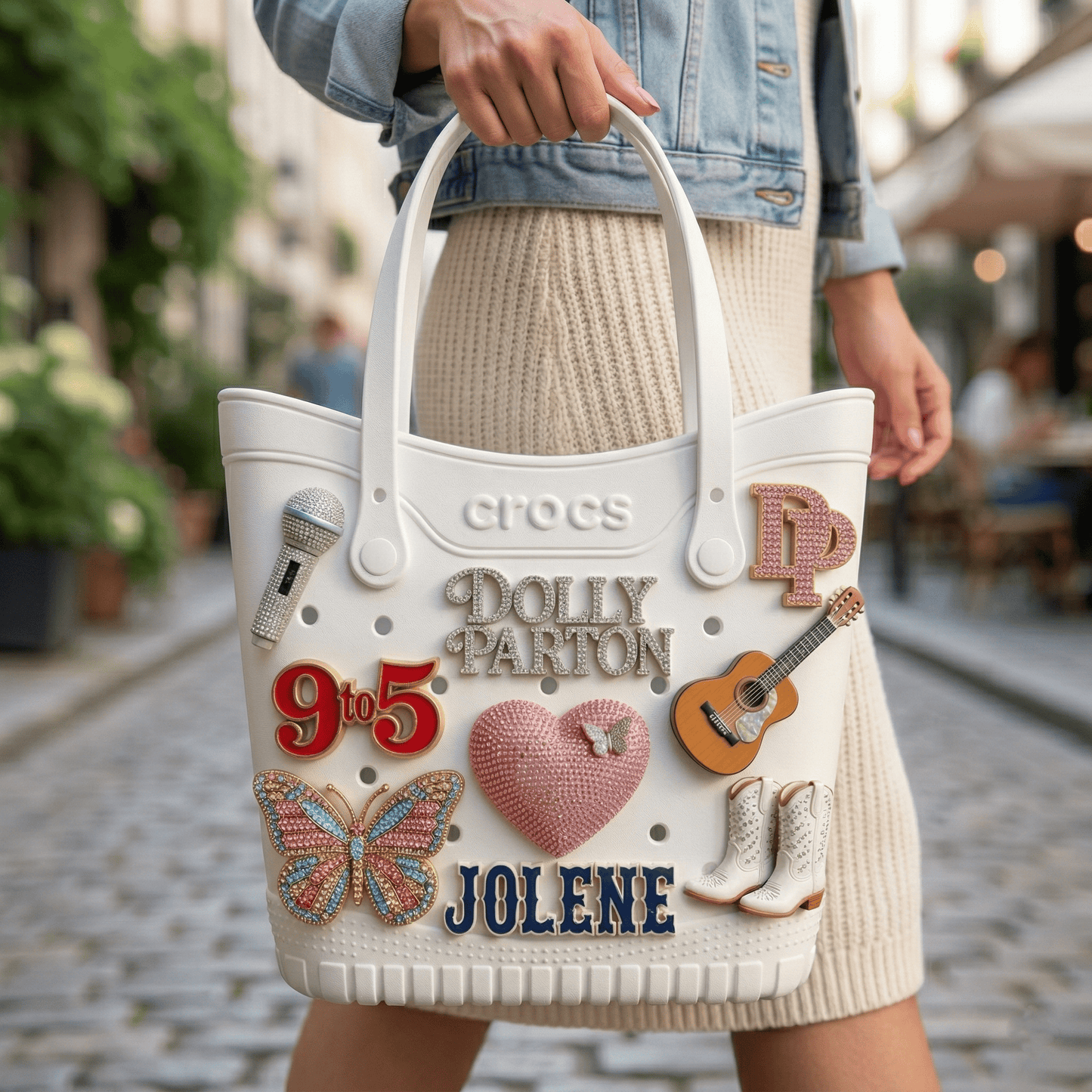 Premium DLPT Rubber Tote Bag HTTT