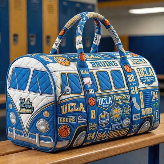UCLA Premium Quilted Duffle Bag TNSM